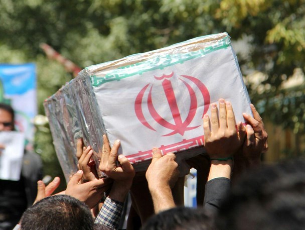 گزارش تصویری از مراسم تشییع پیکر مطهر شهید محمد ضرابی