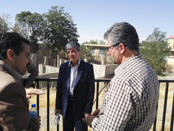 بازدید مدیر کل نوسازی مدارس کردستان از مدارس دهگلان