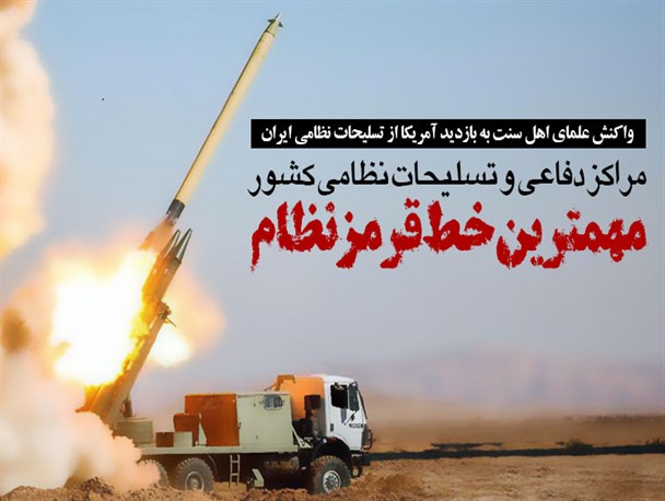 پوستر/ مراکز دفاعی و تسلیحات کشور خط قرمز نظام است