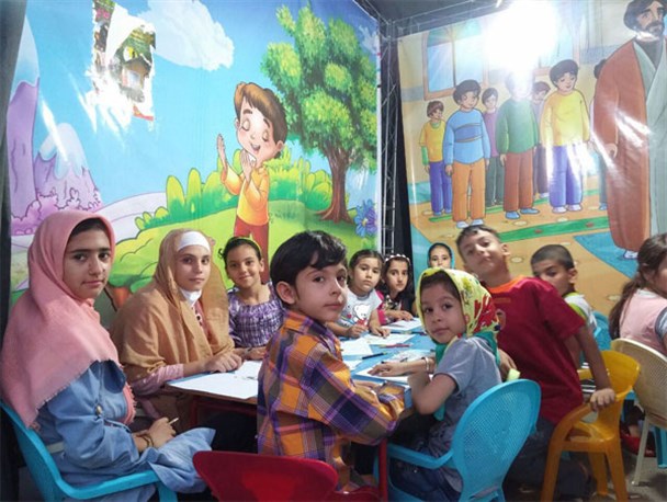 ثبت لحظات شیرین برای کودکان تویسرکانی در بوستان معرفتی