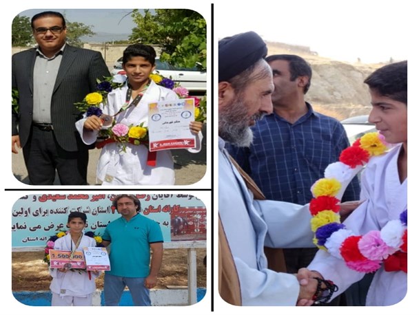 دعوت تنها دارنده مدال برنز استان به اردوی تیم ملی کاراته نوجوانان کشور