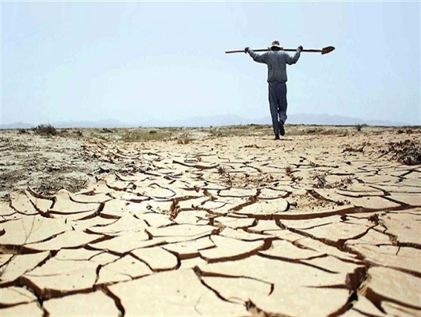 خشکسالی و زمین های کشاورزی، عوامل تولید گرد و غبار در مرکز خراسان شمالی