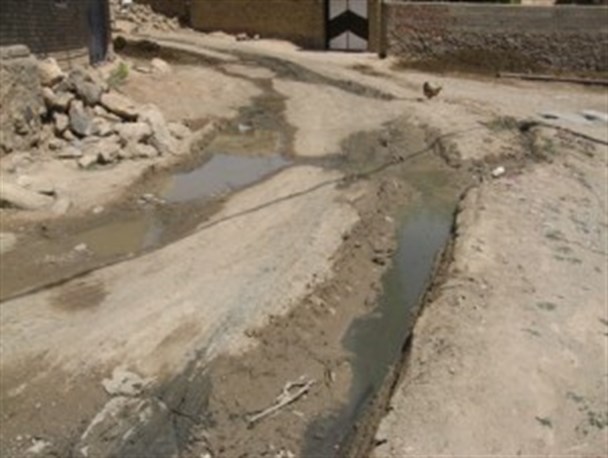 اجرای ناقص طرح هادی در روستای چاپوق و نارضایتی مردم+تصاویر