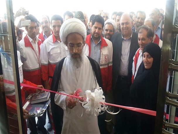 ساختمان جمعیت هلال احمر شهرستان زرندیه افتتاح شد