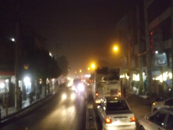 طوفان گرد و غبار در غرب استان تهران بعد از حضور ابتکار