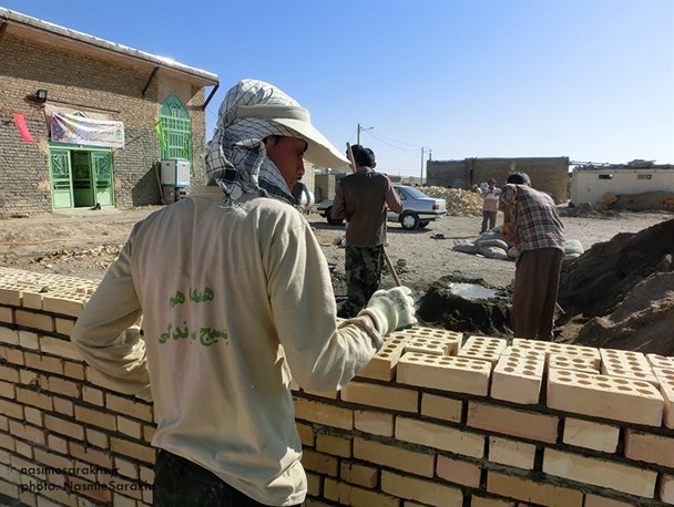 اردوی جهادی سفیران کار و تلاش بسیج دانش آموزی سرخس