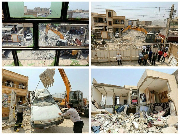 حادثه بهارستان اهواز زیر تیغ مدیریت بحران استان