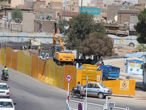 از نگاه ویژه شهردار قم تا پیشرفت پروژه در ایستگاه شهید مطهری + تصاویر