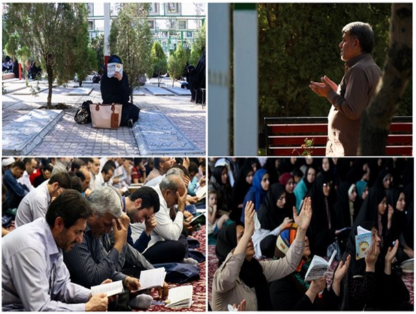 غروب روز عرفه؛ طلوع رحمت الهی/برپایی زمزمه نیاش «دعای عرفه» در جای جای استان مرکزی