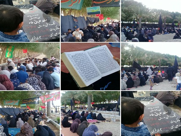 زمزمه دعای روحبخش عرفه درمنوجان طنین اندار شد/تصاویر
