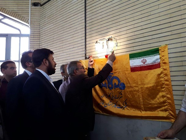 تصاویر بهره‌برداری از گازرسانی به ۵ روستای تنگ‌چوگان آغاز شد