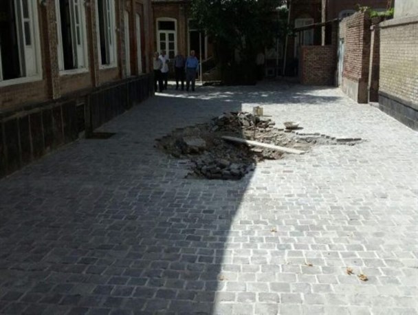 مرمت و بازسازی مقبره آل یعقوب در مراحل پایانی است
