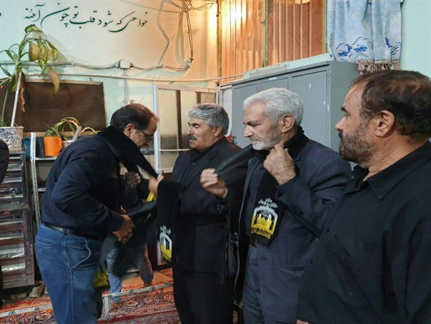 مراسم سیاه‌پوشی ”رخصت یا مولا “ در نهاوند برگزار شد