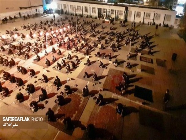 شام غریبان شهادت امام حسین(ع) در کوهدشت برگزار شد