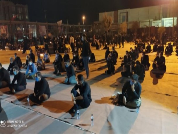 برگزاری شام غریبان امام حسین (ع) در جوار حرم احمدابن اسحاق(ره) سرپلذهاب