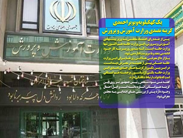 گزینه کهگیلویه وبویراحمدی وزارت آموزش و پرورش/ واکنش مدیرکل راه به تعطیلی یک پروژه