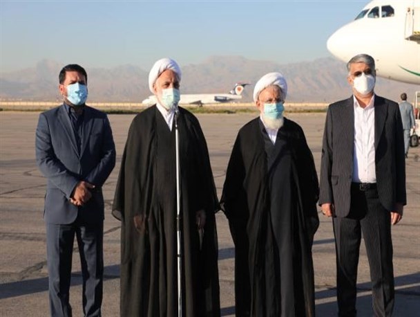 رئیس قوه قضائیه وارد یزد شد