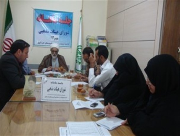 برگزاری جلسه ماهانه کانون مداحان در شهرستان کردکوی