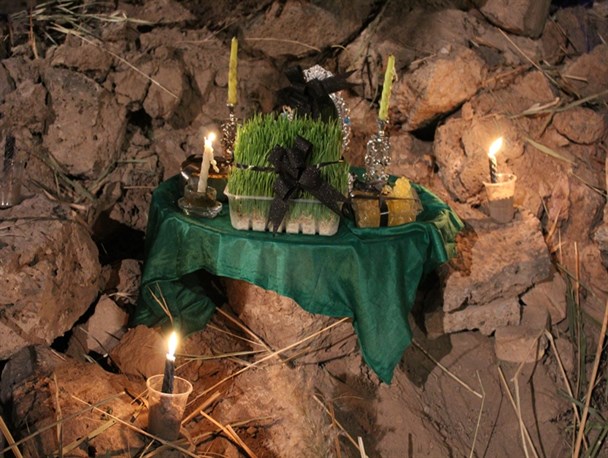 شام غریبان امام حسین (ع) در پلدشت+ تصاویر