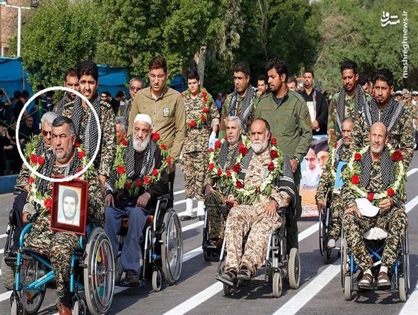 شهادت مزد ۳۳ سال جانبازی حاج حسین بود