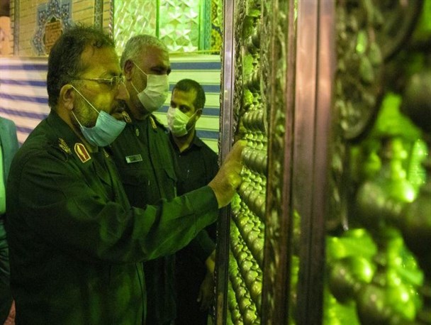 سفر سردار غلامرضا سلیمانی رئیس سازمان بسیج مستضعفین به چهارمحال و بختیاری