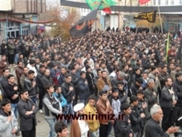 تجمع عظیم عاشورایی مردم نیر در تاسوعای حسینی
