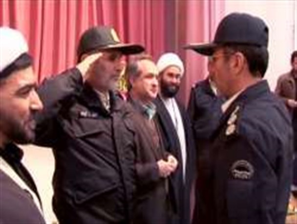 فرمانده جدید نیروی انتظامی نمین معرفی شد