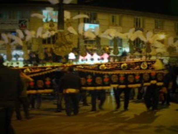 آغاز دسته روی عزاداران حسینی در نوشهر +تصاویر