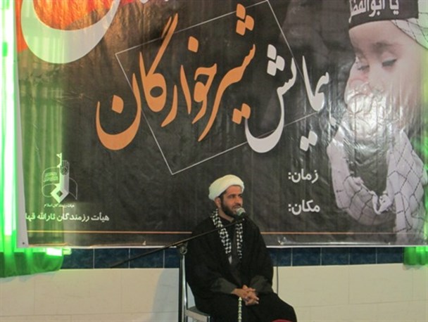 یک صد مادر، پسرانشان را به علی اصغر حسین سپردند/گزارش تصویری از همایش شیرخوارگان علی اصغر (ع) قهاوند