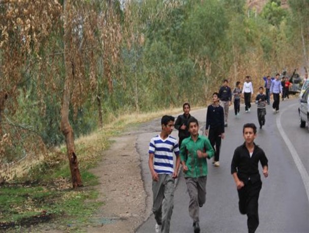 همایش دو رهروان شهدای شهرستان سرپل ذهاب برگزار گردید+تصاویر