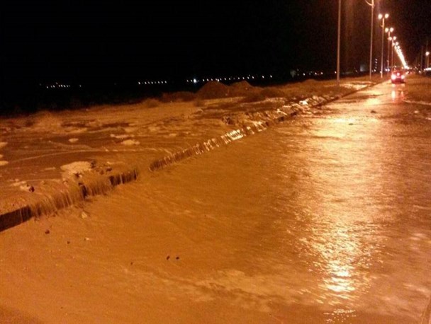 باران بارید مثل هر سال، مردم قم گرفتار شدند مثل هر سال!