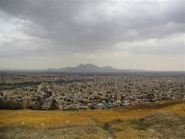 ارومیه زیبا از فراز پارک جنگلی