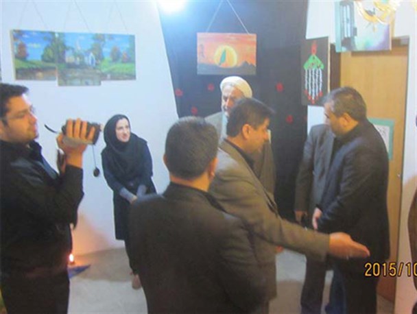برپایی نمایشگاه نقاشی و پوستر «محرم» در رضوانشهر