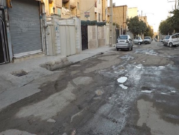 یک بام و دو هوا شهرداری قدس در خیابان۱۲ متری بسیج