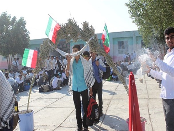 دانش آموزان منوجانی به اردوی راهیان نور اعزام شدند/تصاویر