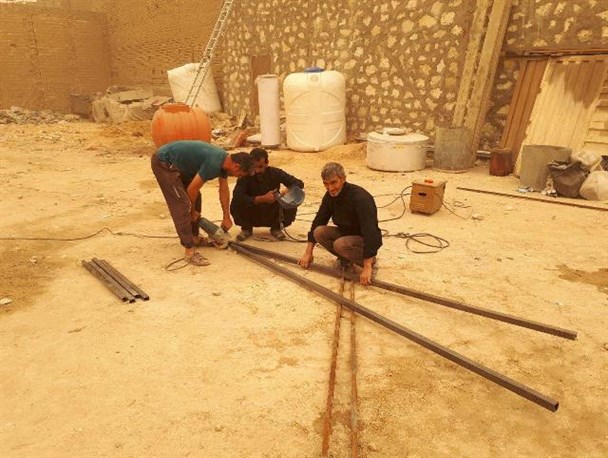آماده‌سازی نانوایی فراهان در مسیر پیاده‌روی اربعین