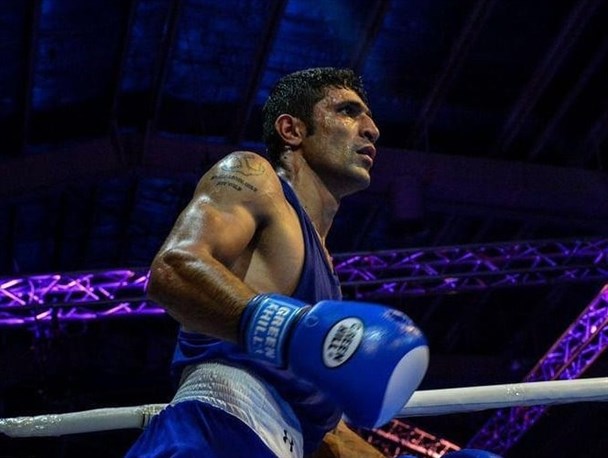 بوکس قهرمانی جهان| مقصودی در یک هشتم حذف شد