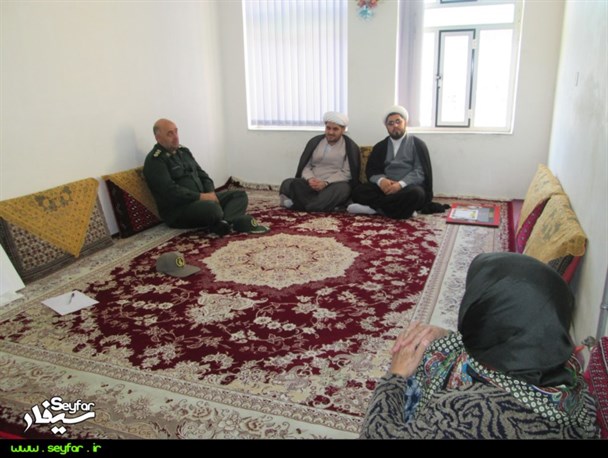 دیدار مسولین بسیج سپاه گرمی با خانواده معظم شهدا و جانبازان