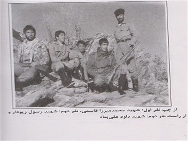 شهید زیودار و نمایش قدرت خط شکنی نیروهای لرستانی+عکس