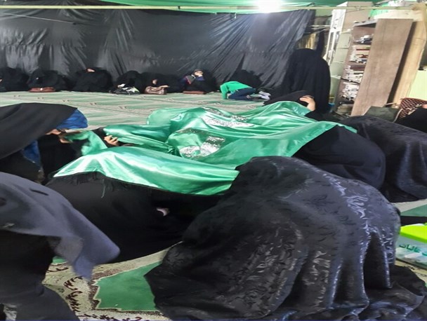 مراسم سوگواری اربعین حسینی در مشکین دشت + عکس