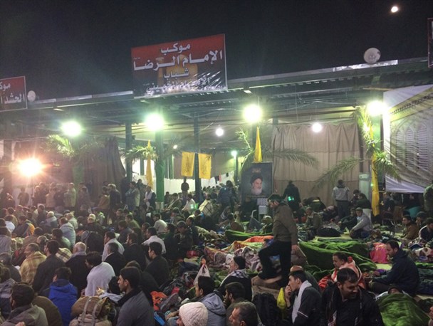 موکب امام رضای اصفهانی ها پنج خیمه بزرگ برپا کرده است