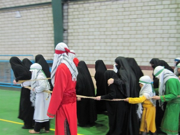 مراسم خطبه خوانی حضرت زینب (س)دررشت برگزارشد