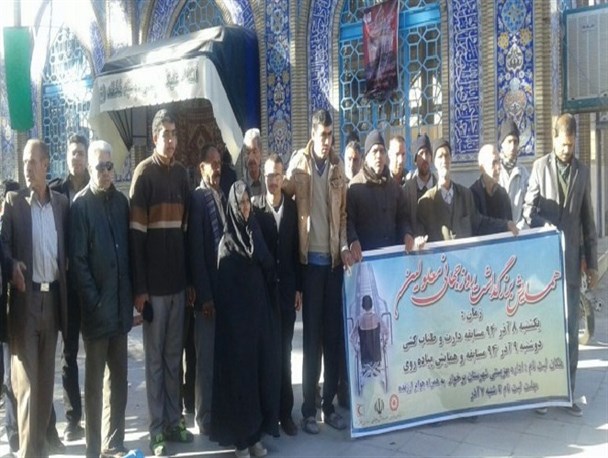 لحظاتی ناب با سالمندان برخوار/ تصاویر