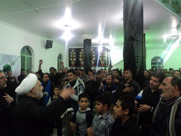 مسجدالرضا رابر غرق در سوگ و ماتم شد