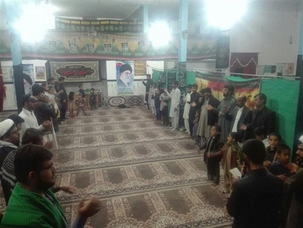 مراسم عزاداری شهادت امام رضا (ع) در جلگه چاه هاشم+ تصاویر