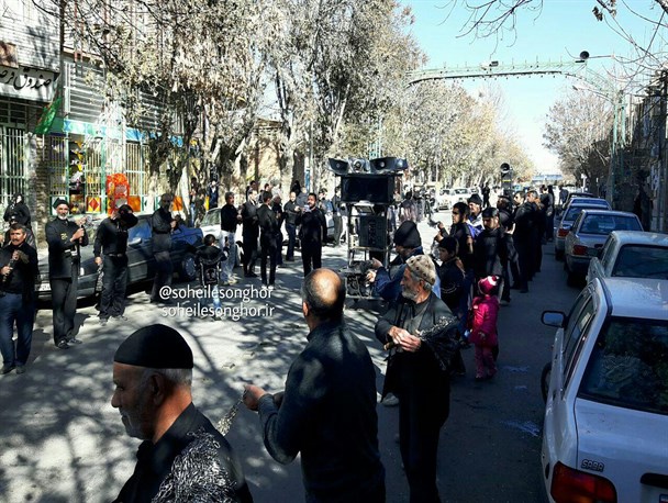 مراسم عزاداری شهادت امام رضا (ع) در سنقروکلیایی برگزار شد
