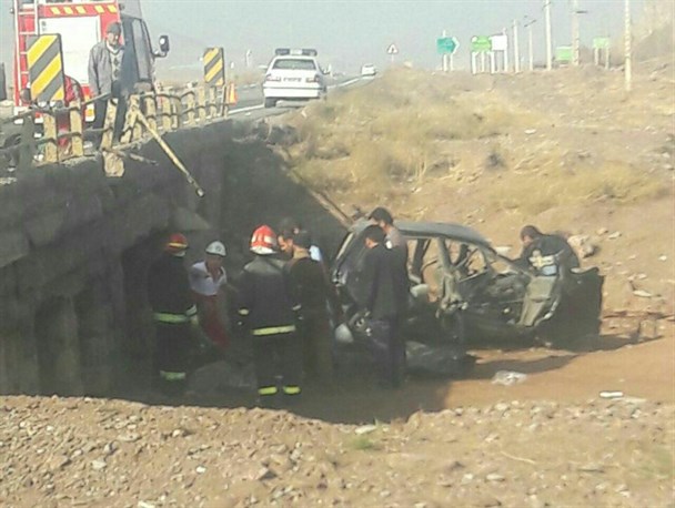 جاده مرگ مرند- بازرگان بازهم قربانی گرفت