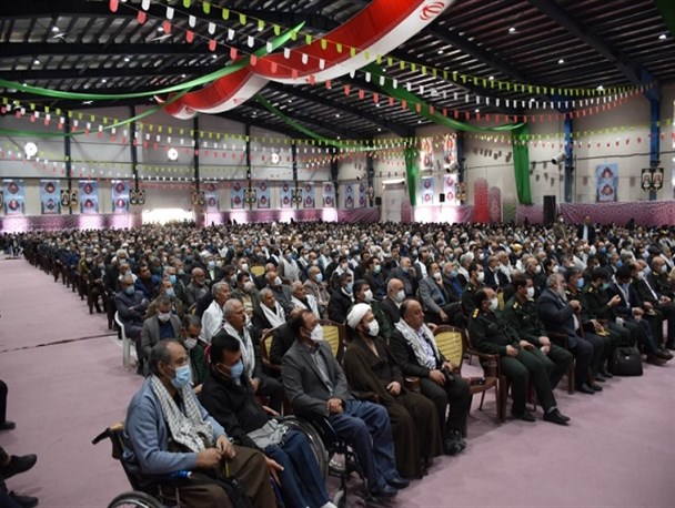 اجلاسیه با شکوه رزمندگان و ایثارگران استان ایلام برگزار شد + تصاویر