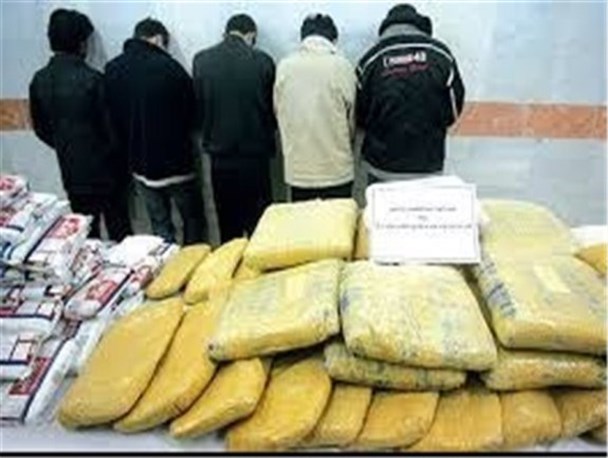 کشف یک کیلو مواد مخدر و دستگیری 9نفر در هرسین