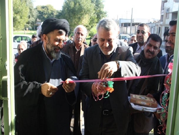 کتابخانه ی عمومی شهدای ۲۵ فروردین شهر شوش افتتاح شد